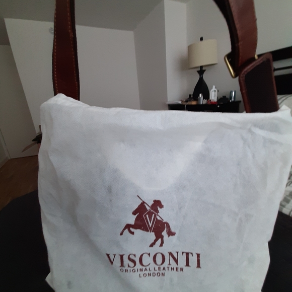 Visconti Of London "Enzo" 15inch Laptop Bag NWT - Picture 8 of 9